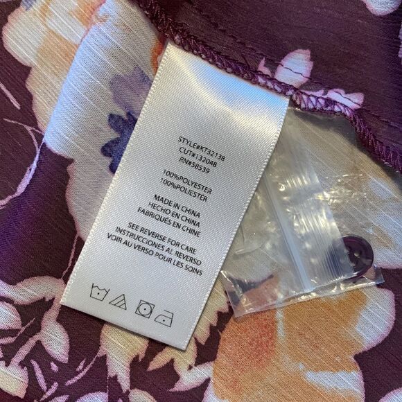 NWOT KUT FROM THE KLOTH sheer top- size M - Picture 8 of 9